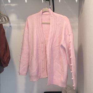 Pink cute cardigan